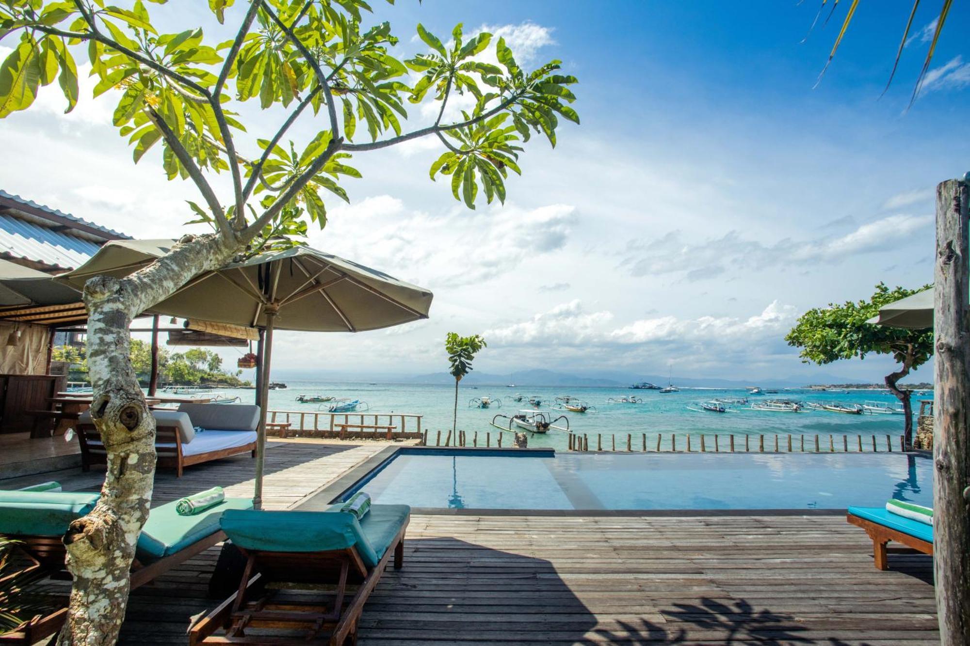 D'Muncuk Huts Lembongan Otel Dış mekan fotoğraf